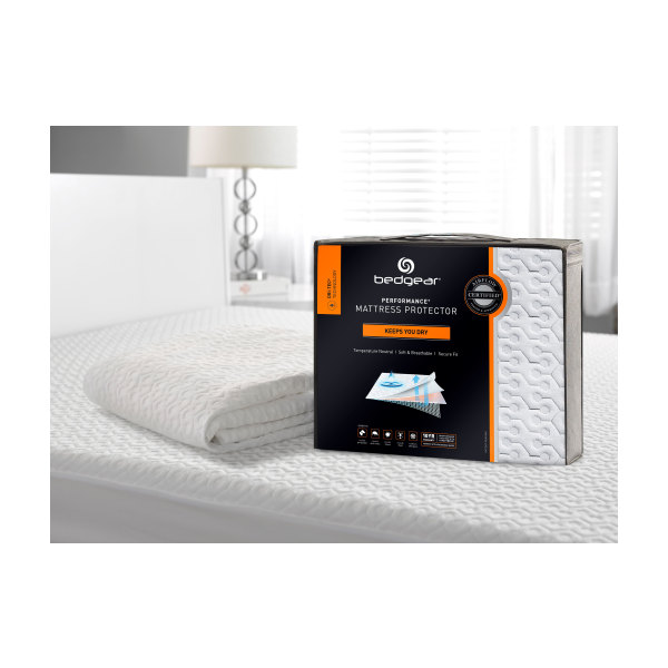 80991185 Dri-Tec Mattress Protector - White - Full -  Bedgear, BGM03AWFF