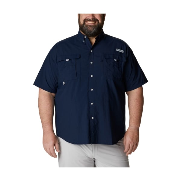 60606141 PFG Bahama II Short-Sleeve Shirt for Men - Collegiate Navy - 3XL Tall -  Columbia