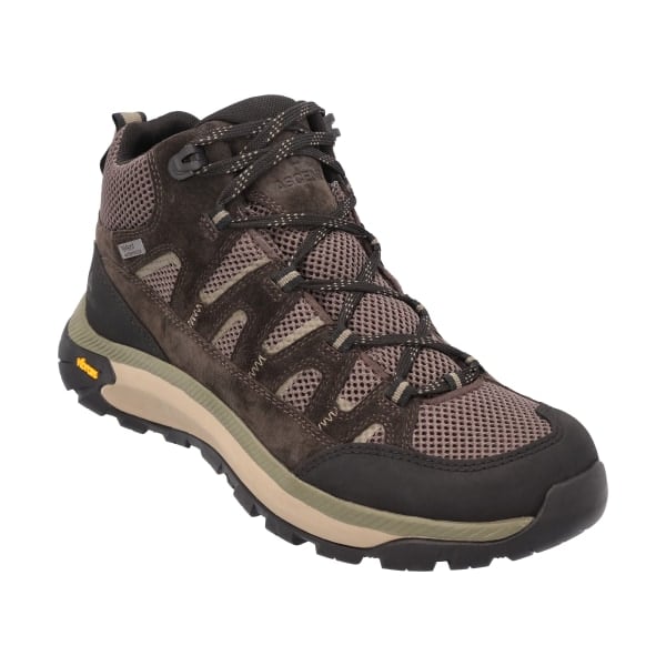 70626750 Mojave Mid Waterproof Hiking Boots for Men - Turkish Coffee & Olive Night - Size 8 - Medium -  Ascend