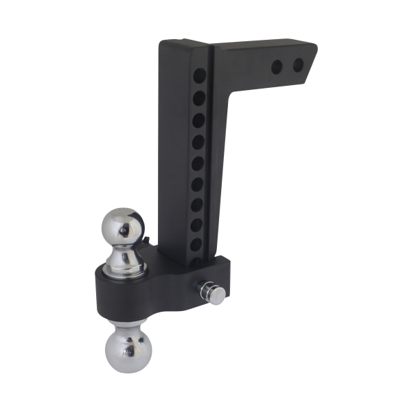 91874590 Blackout Series 10,000 Adjustable Drop Hitch - 2 in Shank 10 in Drop -  TRAILER VALET, BSDH0033