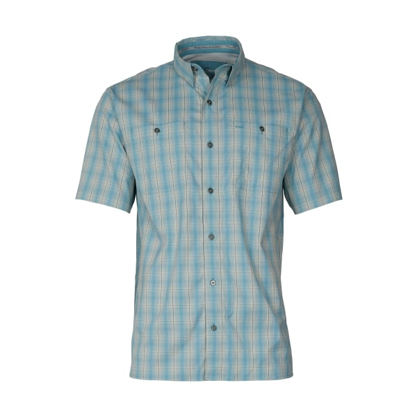 81031995 Ultimate Angler Plaid Short-Sleeve Shirt for Men - Fading Ripple Plaid - 2XL -  World Wide Sportsman