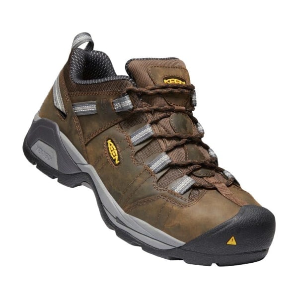 81141180 Detroit XT ESD Steel Toe Work Shoes for Men - Cascade Brown & Gargoyle - Size 11.5 - Medium -  Keen Utility