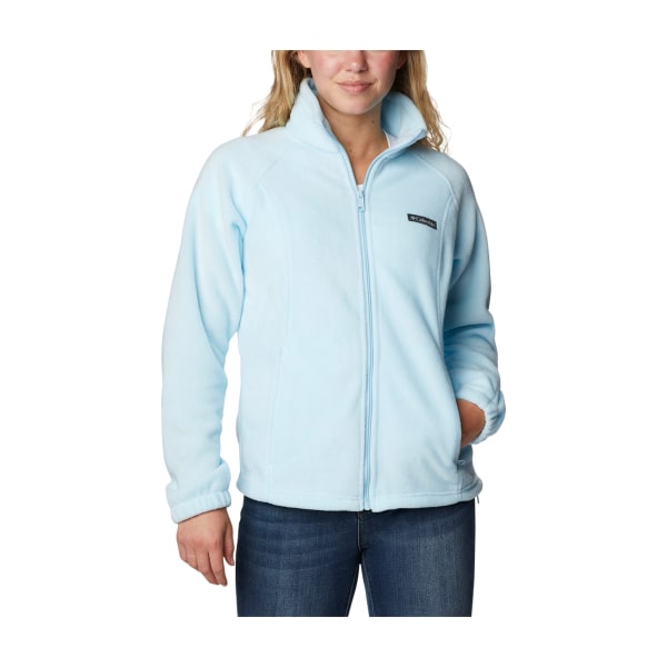 81078049 Benton Springs Full-Zip Fleece Jacket for Ladies - Spring Blue - Large -  Columbia