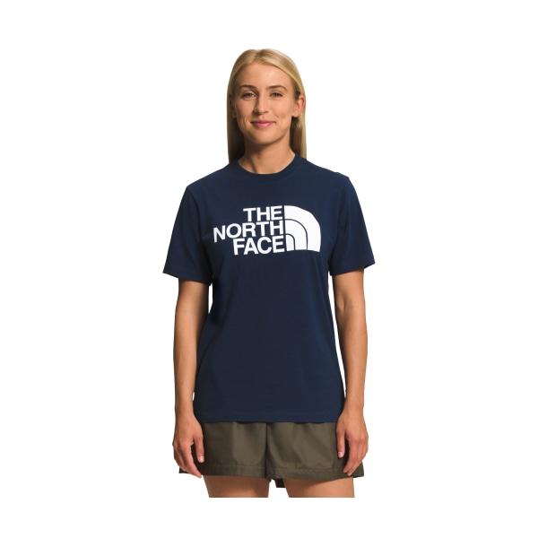 81052369 Half Dome Short-Sleeve T-Shirt for Ladies - Summit Navy & TNF White - Medium -  The North Face