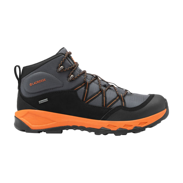 81293472 San Juan Mid GTX Waterproof Hunting Boots for Men - Gunmetal & Orange - Size 11 - Wide -  LaCrosse