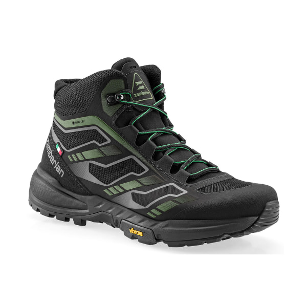 81293927 219 Anabasis GTX Waterproof Mid Hiking Boots for Men - Dark Green - Size 7.5 - Medium -  Zamberlan