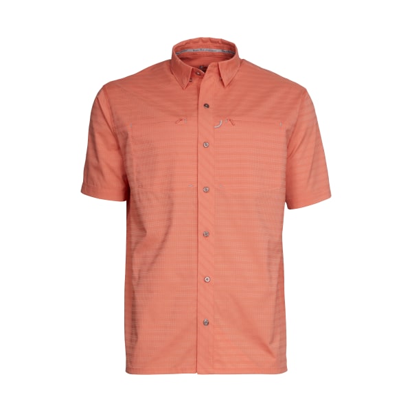 81039913 Seacrest 2-Pocket Short-Sleeve Button-Down Shirt for Men - Crabapple - Small -  World Wide Sportsman