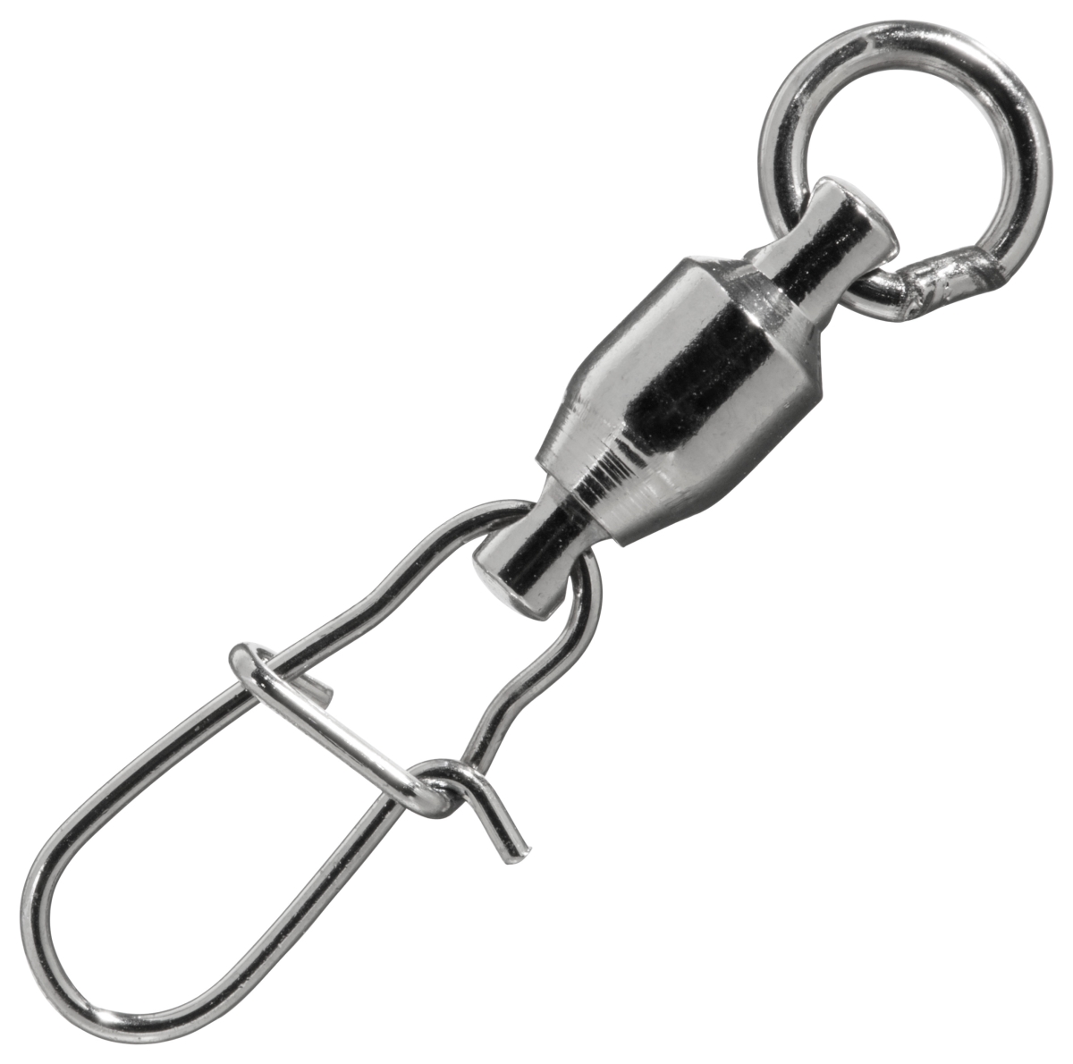 48145700 Ball Bearing Swivels with Fast-Lock Snap - No.3 - Nickel -  Bass Pro Shops