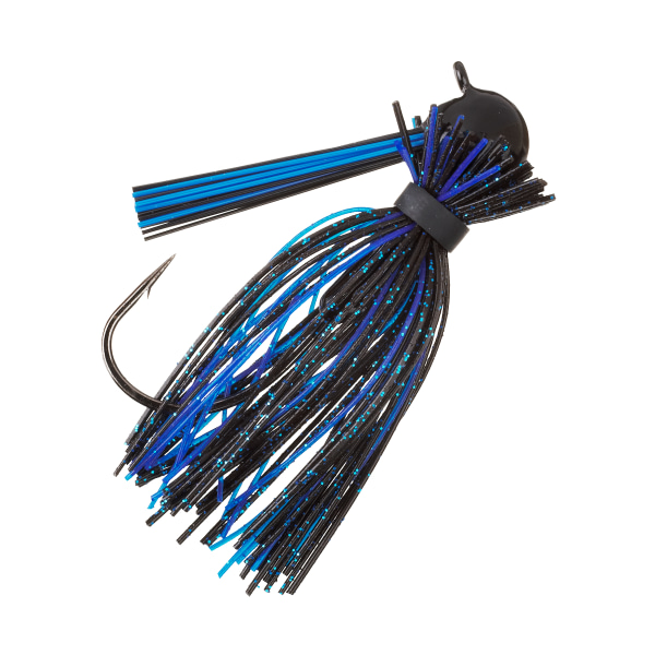 25303315 Eraser Jig - 0.188 oz - Black & Blue Flash -  Chompers