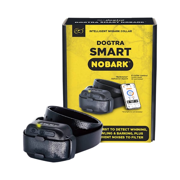 81686763 Smart Nobark E-Collar Remote Dog Training System - Black