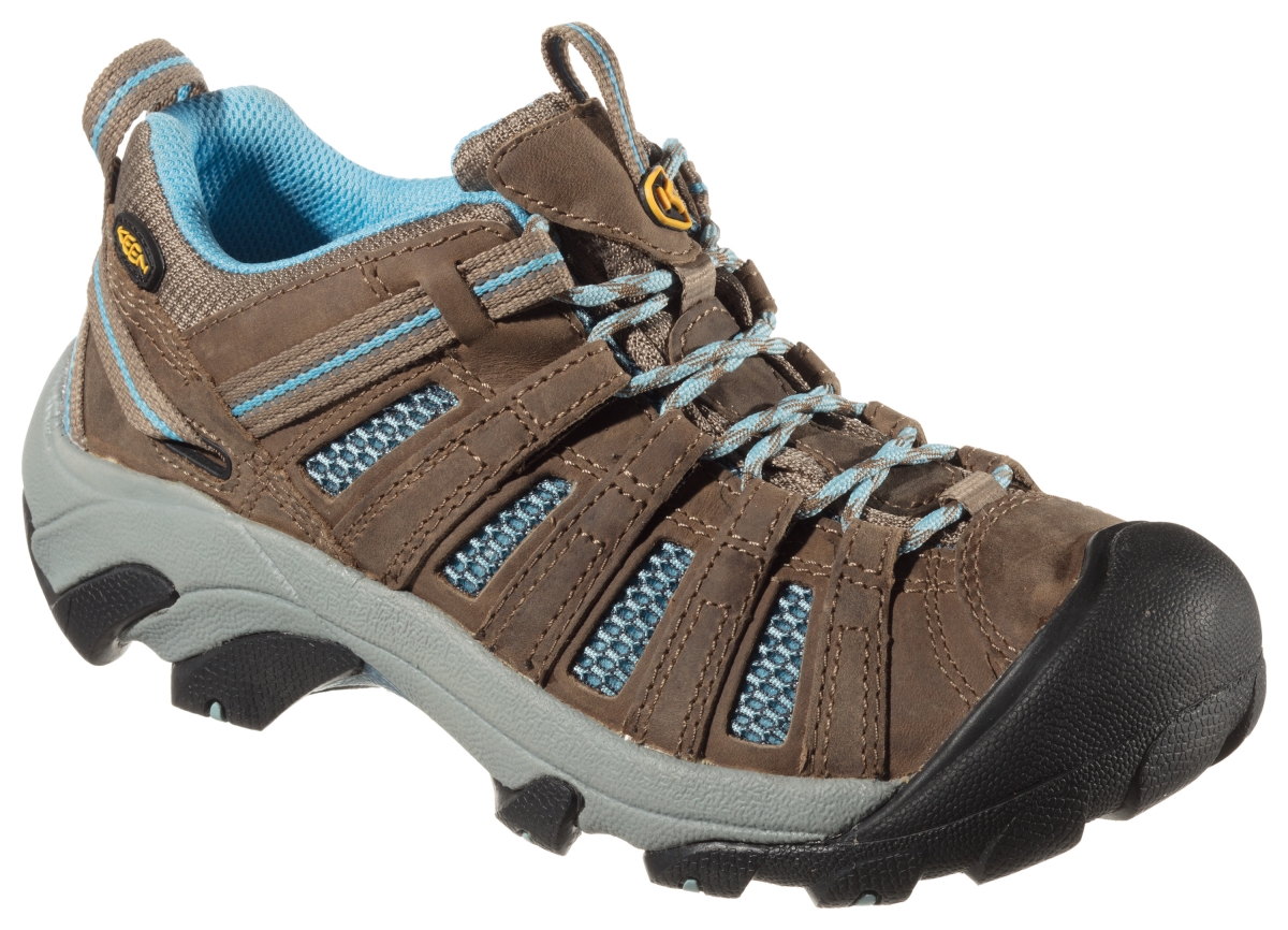 75428441 Voyageur Hiking Shoes for Ladies - Brindle & Alaskan Blue - Size 6 - Medium -  Keen