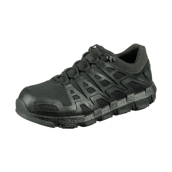 Rev DuraShocks UltraSpring Composite Toe Work Shoes for Men - Black - Size 13 - Medium - Wolverine 86204378