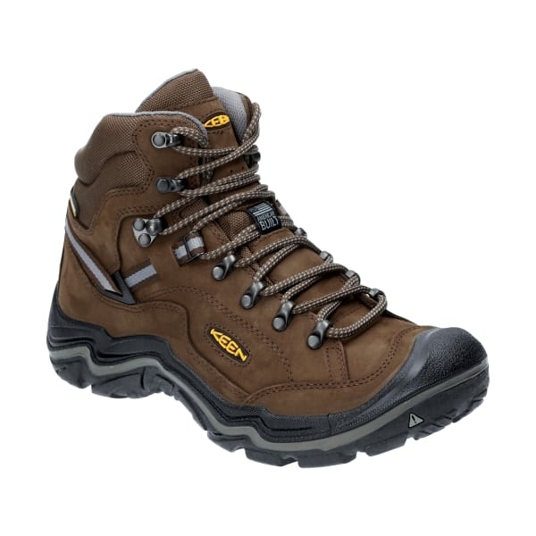 75533067 Durand II Mid Waterproof Hiking Boots for Men - Cascade Brown & Gargoyle - Size 13 - Medium -  Keen