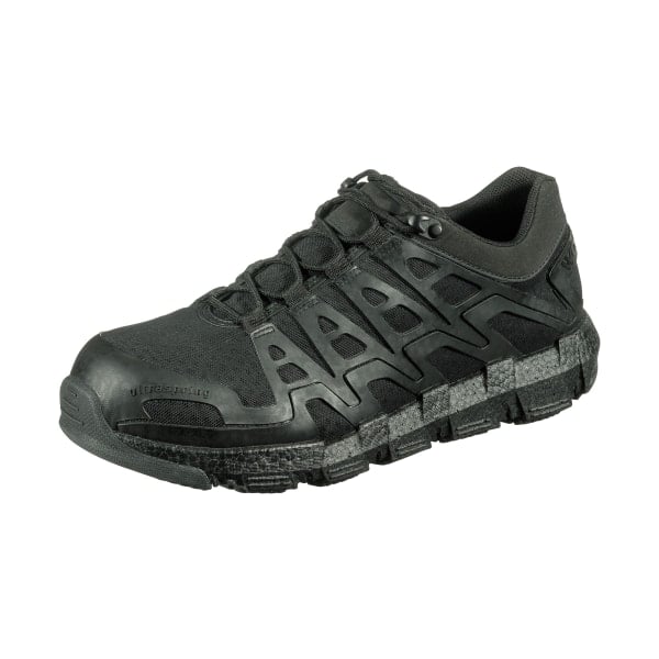 Rev DuraShocks UltraSpring Composite Toe Work Shoes for Men - Black - Size 14 - Medium - Wolverine 86204379