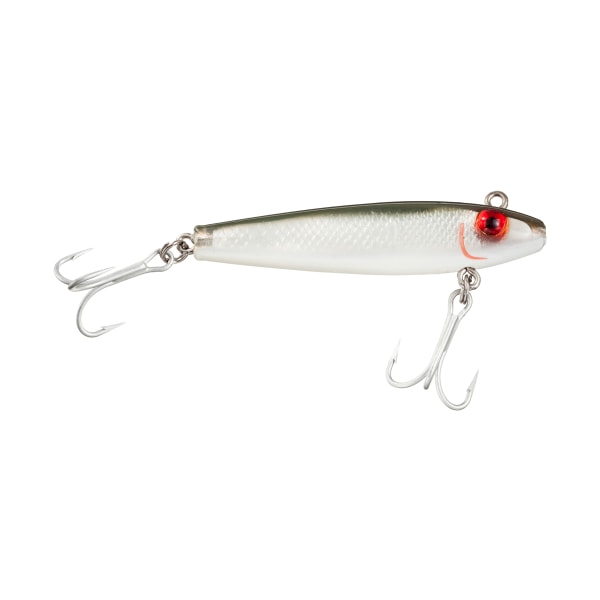 26256418 Big Game Series 85M Lure - Green Back & White -  MirrOlure