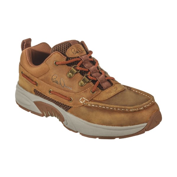 75521057 Bill Dance Pro Performance Fishing Shoes for Men by - Brown - Size 8 - Medium -  Rugged Shark