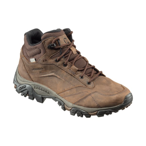 75470562 MOAB Adventure Mid Waterproof Hiking Boots for Men - Dark Earth - Size 10.5 - Medium -  Merrell