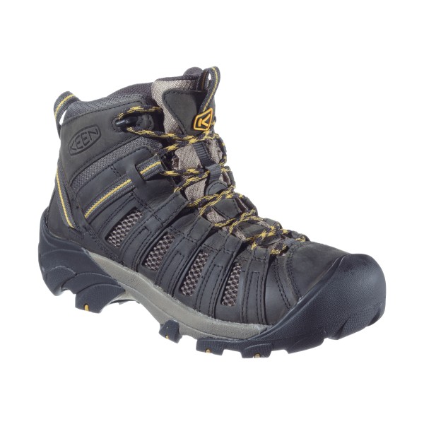 75429263 Voyageur Mid Hiking Boots for Men - Raven & Tawny Olive - Size 11 - Medium -  Keen