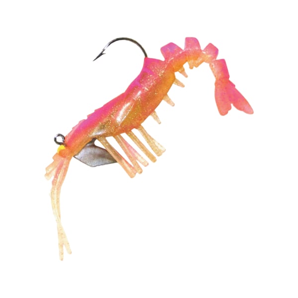 80037497 Fishing Shrimp - 3.25 in. - Pink -  Vudu