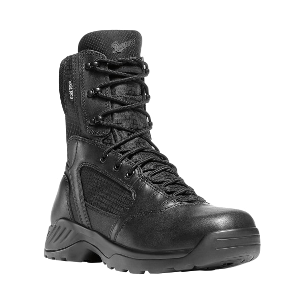 75555062 Kinetic GTX Side-Zip Waterproof Tactical Duty Boots for Men - Black - Size 10.5 - Wide -  Danner