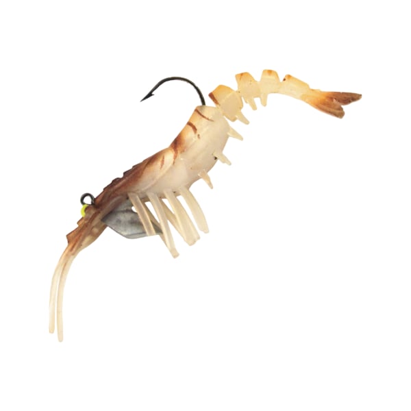 80037493 Fishing Shrimp - 3.25 in. - Brown -  Vudu