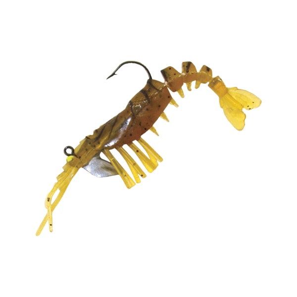 80037508 Fishing Shrimp - 3.25 in. - Rootbeer -  Vudu