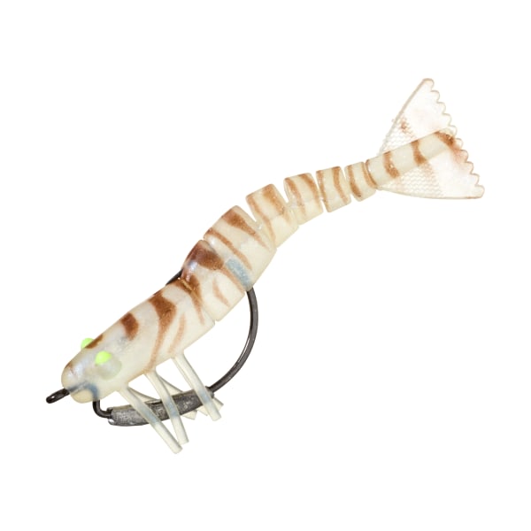 26309171 Weedless Shrimp - 3.5 in. - Tiger -  Vudu