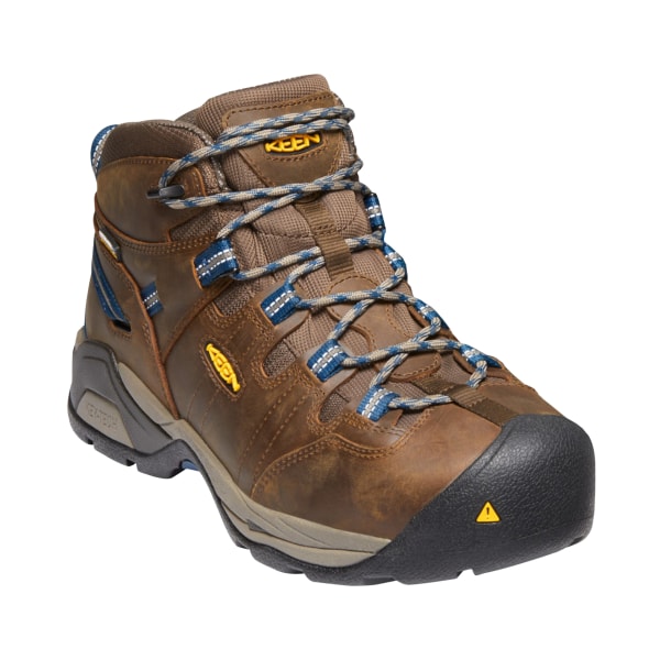 98582313 Detroit XT Mid Waterproof Steel Toe Work Boots for Men - Cascade Brown - Size 15 - Medium -  Keen Utility