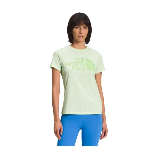 81088216 Half Dome Tri-Blend Short-Sleeve T-Shirt for Ladies - Lime Cream Heather - Small -  The North Face