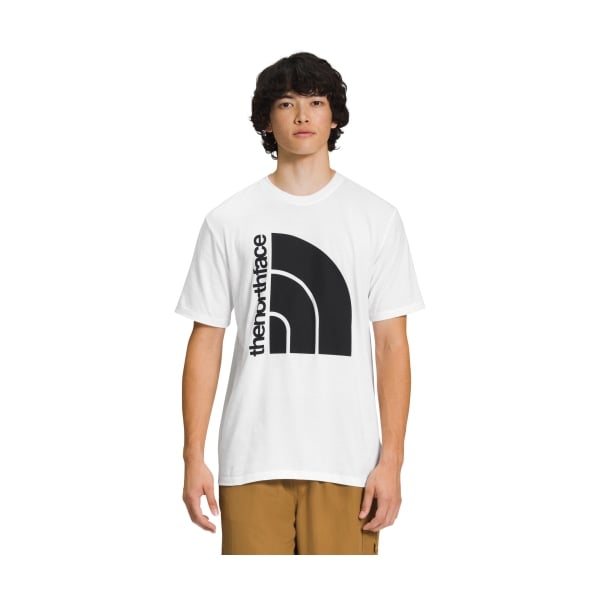 81082326 Jumbo Half Dome Short-Sleeve T-Shirt for Men - TNF White & TNF Black - Small -  The North Face