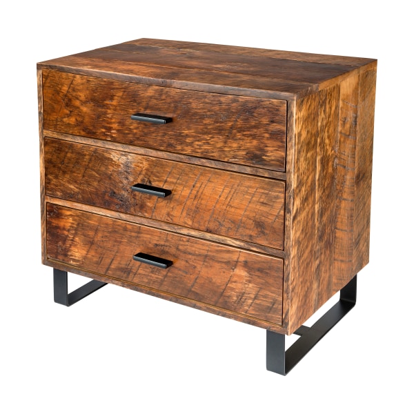 95600875 32 x 21 x 30 in. Brooklyn Reclaimed Furniture Collection 3-Drawer Dresser -  Old Hickory Furniture