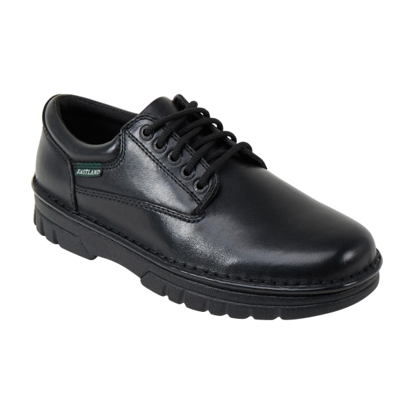 80099263 Plainview Oxford Casual Shoes for Men - Black Leather - Size 8.5 - Wide -  Eastland