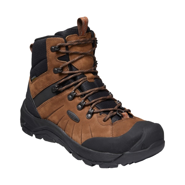 98743525 Revel IV Polar Insulated Waterproof Hiking Boots for Men - Dark Earth & Caramel Cafe - Size 10 - Medium -  Keen