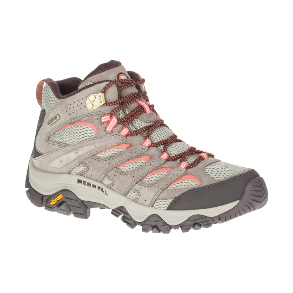 60079770 Moab 3 Mid Waterproof Hiking Boots for Ladies - Bungee Cord - Size 8.5 - Medium -  Merrell