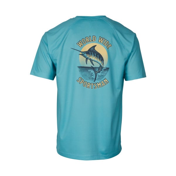 81116769 Swordfish Sublimated Graphic Short-Sleeve T-Shirt for Men - Reef Waters - Small -  World Wide Sportsman