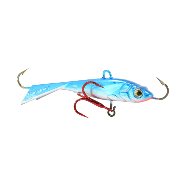 60543831 Tikka Mino Jigging Lure - No.6 Hook - 0.87 oz - Blue & Silver Holographic -  CLAM