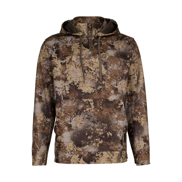 60547525 Quarter-Zip Tech Hoodie for Men - True Timber Prairie - 3XL -  RedHead