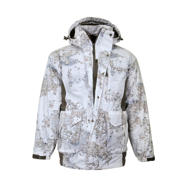 98081903 Silent Stalker Elite BONE-DRY 3-in-1 Parka for Men - True Timber Tundra - Large -  RedHead