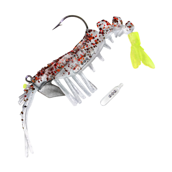 80677614 Rattle Shrimp - Cajun Pepper & Chartreuse Tail -  Vudu