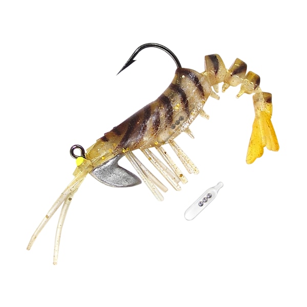 80677615 Rattle Shrimp - Clear Gold & Black Back -  Vudu