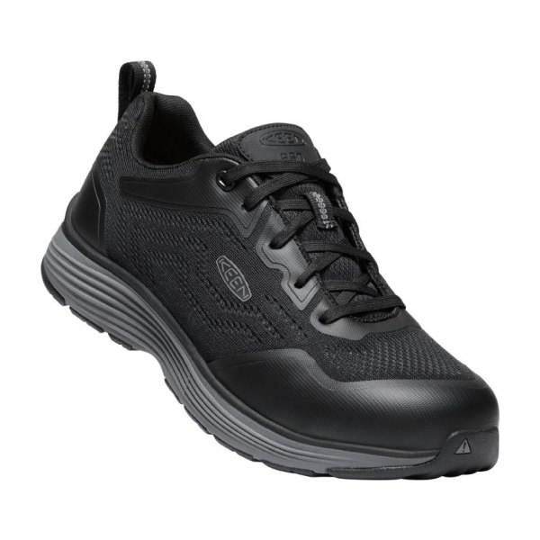 81160451 Sparta 2 ESD Aluminum Toe Work Shoes for Men - Steel Grey & Black - Size 15 - Medium -  Keen Utility