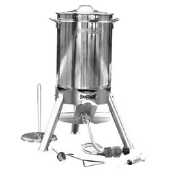Picture of Bayou Classic 200-440 44 qt. Stainless Steel Turkey Fryer Kit