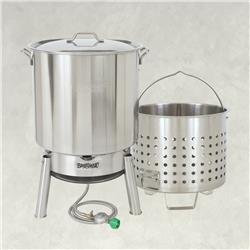 Picture of Bayou Classic KDS-982 82 qt. Stainless Steel Boil & Steam Kit
