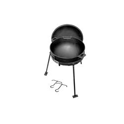 Picture of Bayou Classic CI7007 7 gal Jambalaya Kettle&#44; Cast Iron Lid & Stand