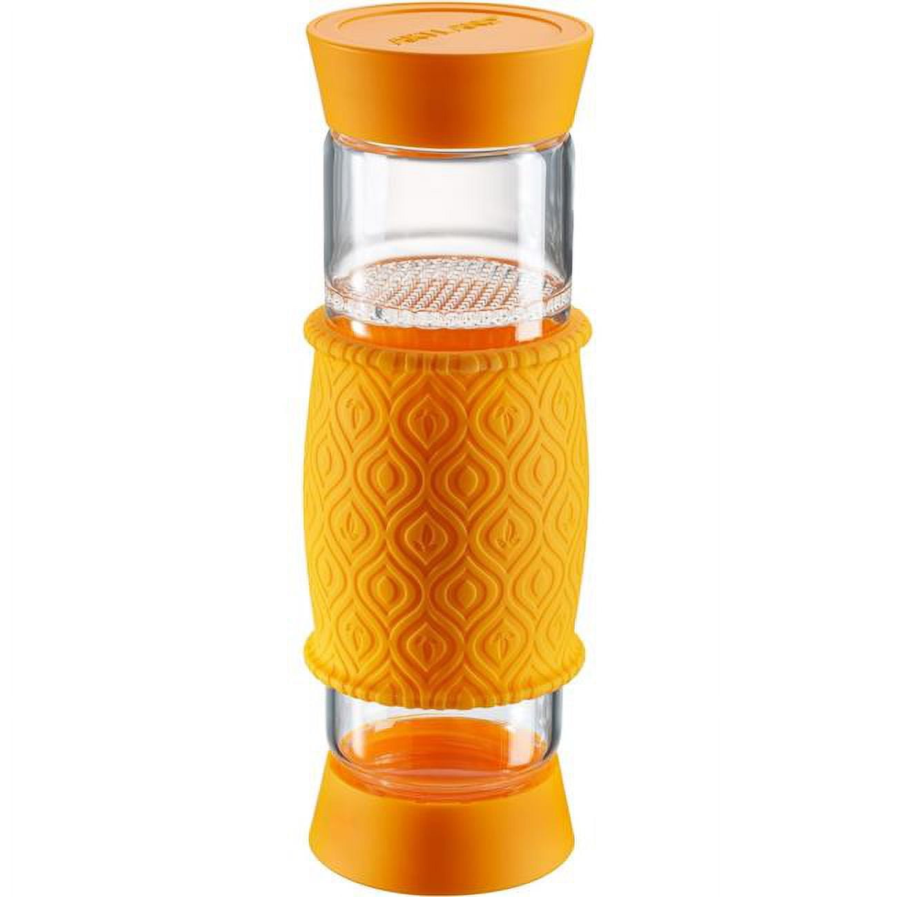 Picture of Artland Glass ALD-42020-ORA-BN-UBS 19 oz T2GO Glass Tea Infuser&#44; Orange