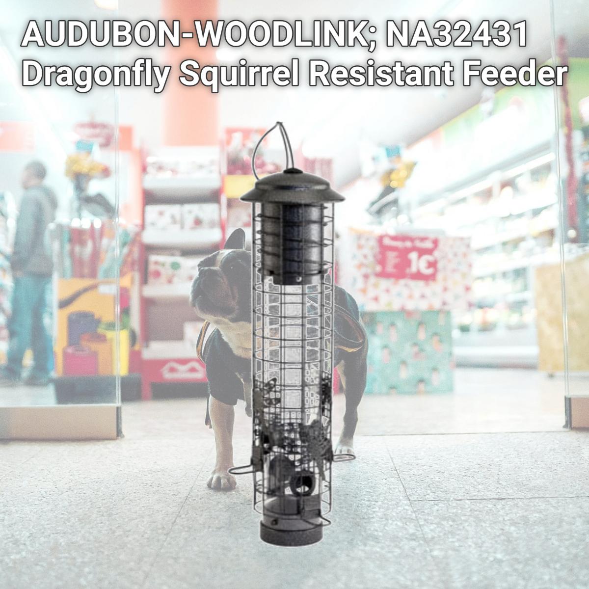 Picture of AUDUBON-WOODLINK; NA32431 Dragonfly Squirrel Resistant Feeder