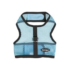 Picture of Bark Appeal TNWNG-M Wrap N Go Cloth Hook & Eye Harness&#44; Turquoise - Medium