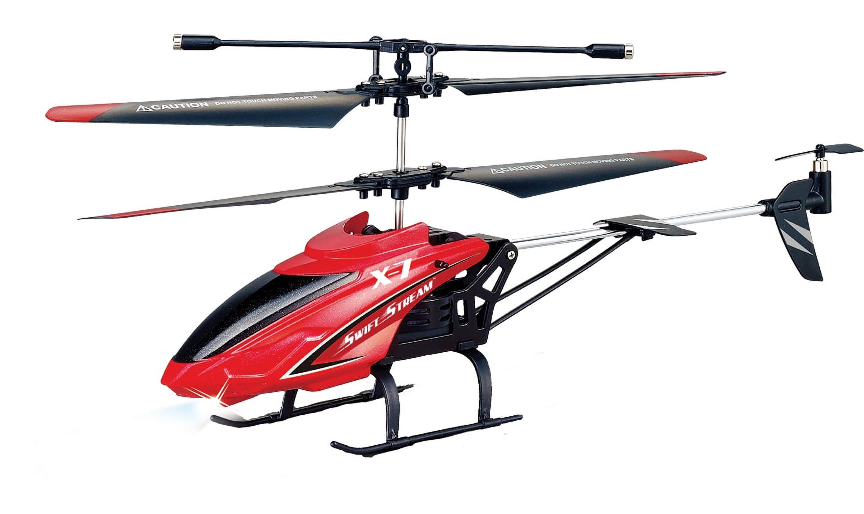Picture of Swift Stream RC X-7 Red Remote Control Helicopter&#44; Red