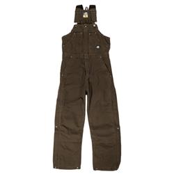 Picture of Berne B377BDS560 Highland Washed Insulated Bib Overall&#44; Brown Duck - 3XL