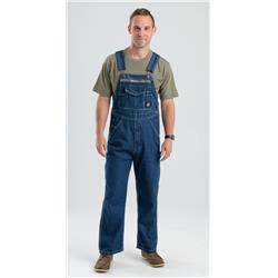 Cobblestone Washed Bib Overall, Stone Wash Dark - 38 x 28